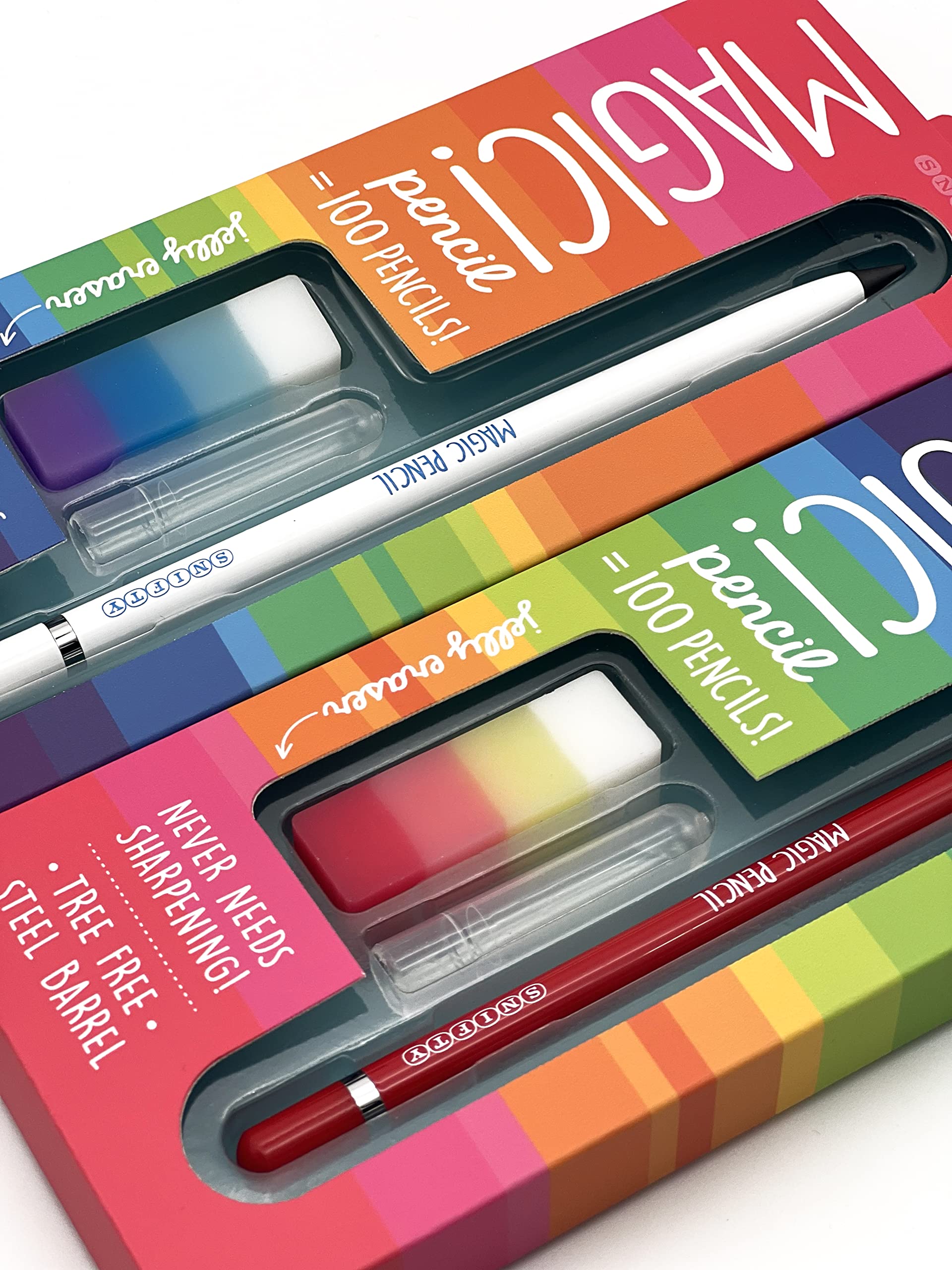 SNIFTY Magic Pencil - Compressed graphite tip equals 100 pencils